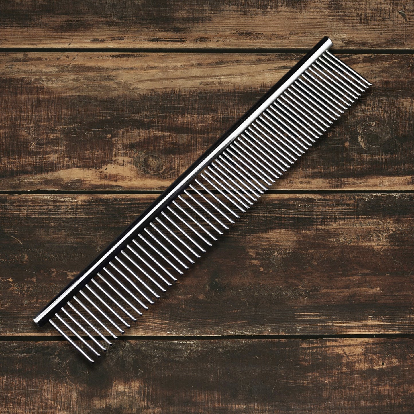 Professional steel pet grooming comb