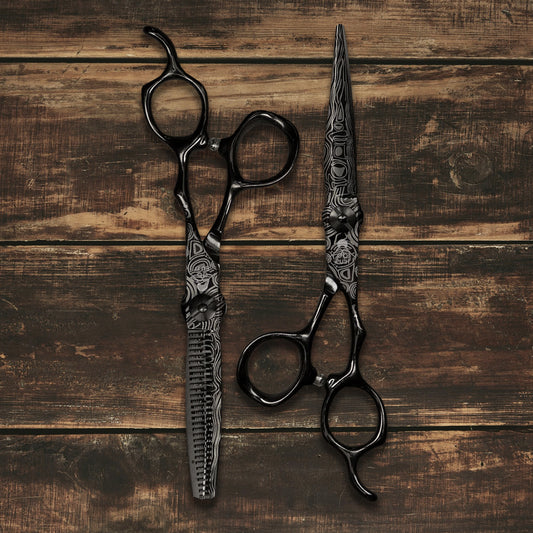 Kuro Edge - Professional 6" Right-handed Japanese Steel Hairdressing Scissors